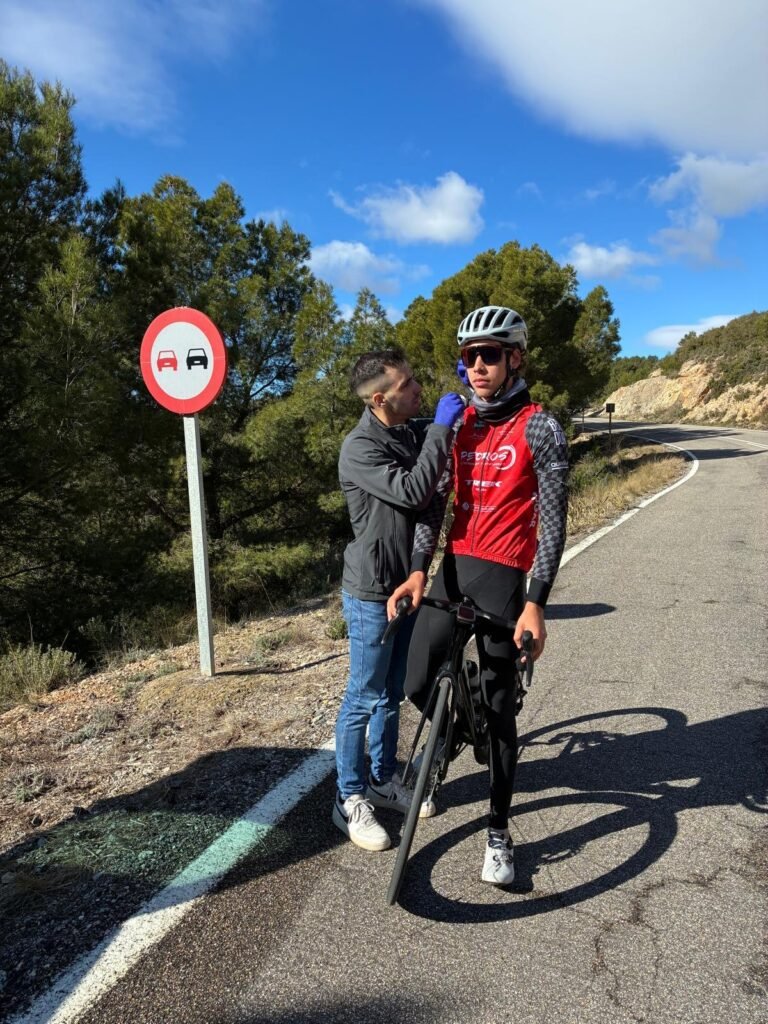 Test de lactato a un ciclista en Fit and Go